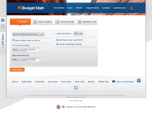 Tablet Screenshot of budgetutah.com